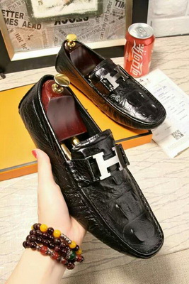 Hermes Business Casual Shoes--031